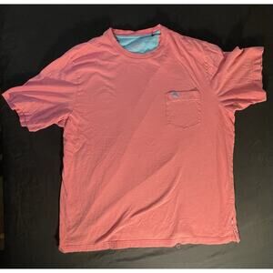 Tommy Bahama Tshirt, Pink, Coral, Short Sleeve, Large, L, Men’s